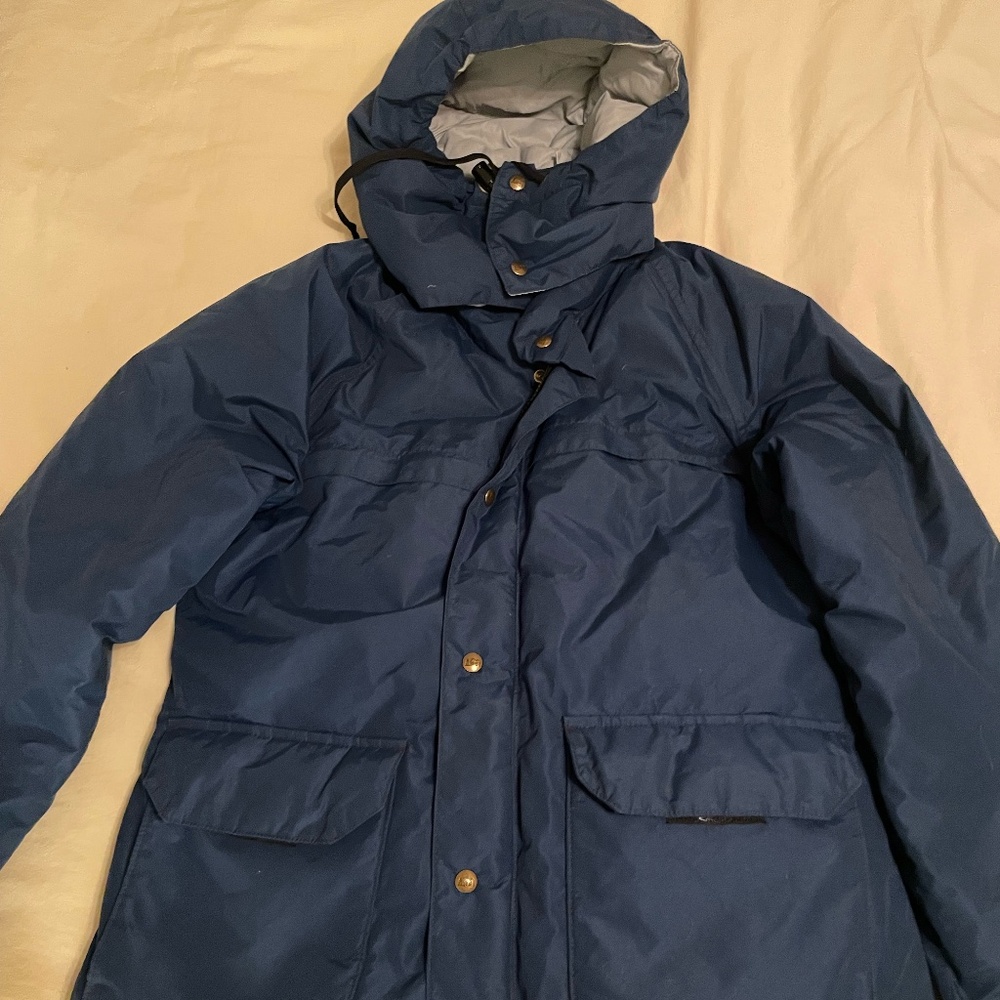 Vintage REI Gore-tex goose down winter jacket size Large Made in USA